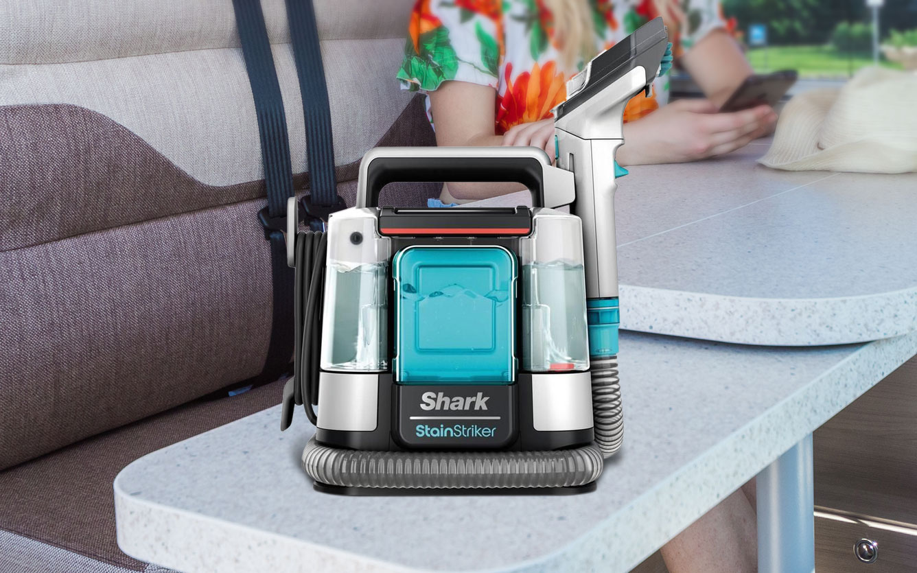 Shark StainStriker l'alleato contro lo sporco in camper e a casa
