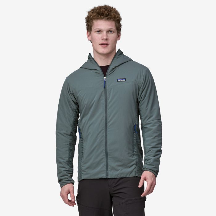 Giacca da uomo Patagonia Nano Air Light Hybrid Hoody Nouveau Green