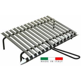 GRATICOLA GRIGLIA ACCIAIO INOX 70x35 PER BARBECUE